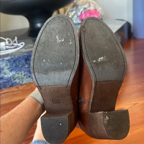 Frye Leather Heeled Boots - Picture 4 of 6